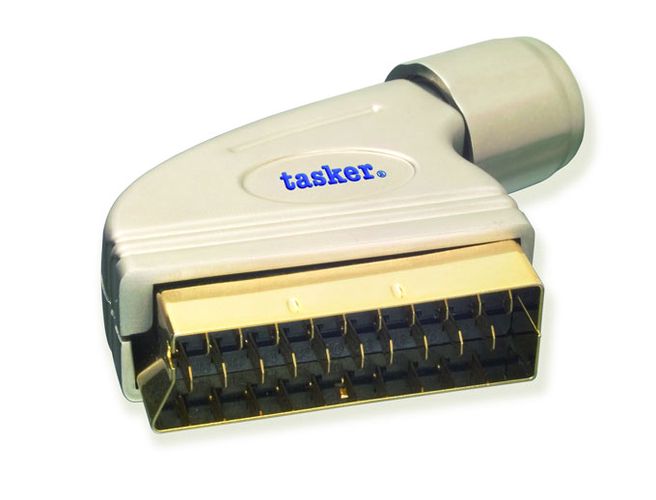 Tasker 444 SCART Great Volume Professional SCART plug, Tasker