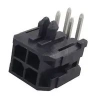 CONNECTOR, HEADER, 4POS, 2ROW, 3MM 43045-0401