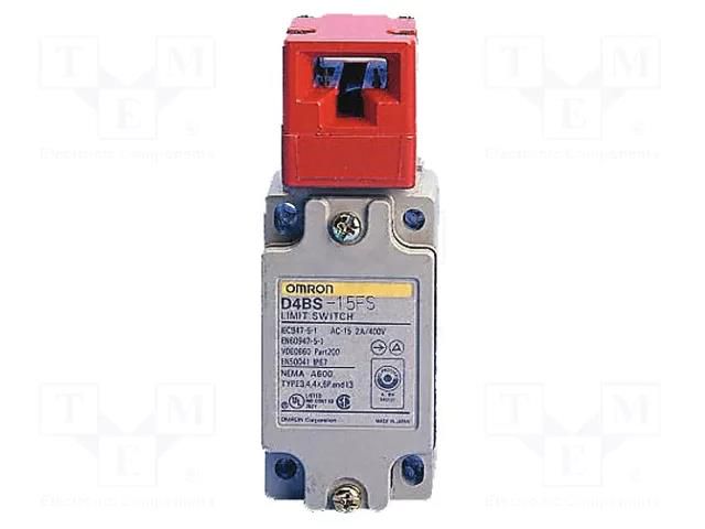 Safety switch: key operated; D4BS; NC + NO; Features: no key; IP67 OMRON D4BS-15FS