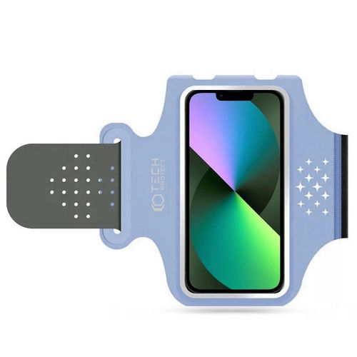 Tech-Protect M1 sports armband universal for smartphones up to 6.8&quot; - blue, Tech-Protect 5906302304646 5906302304646