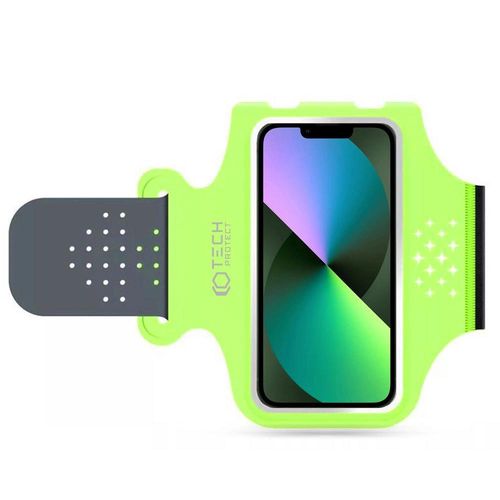 Tech-Protect M1 sports armband universal for smartphones up to 6.8&quot; - green, Tech-Protect 5906302304608 5906302304608