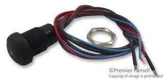 SWITCH, NO, ROUND, BLUE LED, IP67 IRR3F422L0B