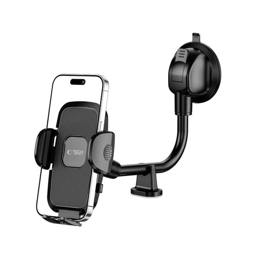 Tech-Protect V3 Long Arm Car Phone Holder for Windshield/Cockpit - Black, Tech-Protect 5906203696871 5906203696871