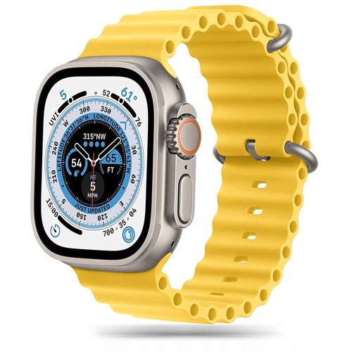 Tech-Protect IconBand Pro Strap for Apple Watch 4 / 5 / 6 / 7 / 8 / 9 / SE / Ultra 1 / 2 (42/44/45/49 mm) - Yellow, Tech-Protect 5906203697526 5906203697526