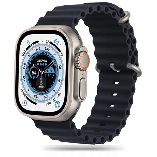 Tech-Protect IconBand Pro Strap for Apple Watch 4 / 5 / 6 / 7 / 8 / 9 / SE / Ultra 1 / 2 (42/44/45/49 mm) - Black, Tech-Protect 5906203697427 5906203697427