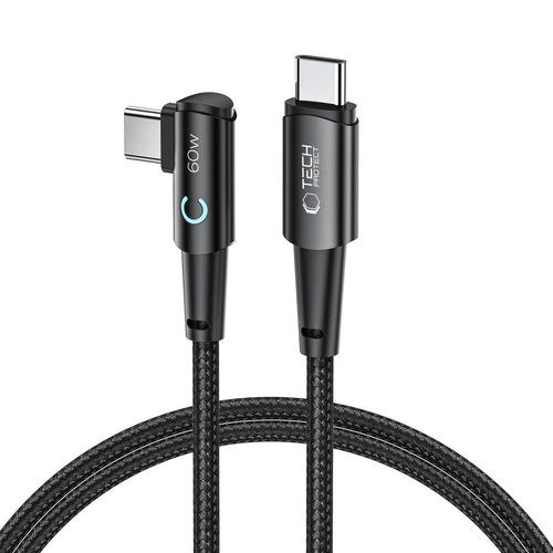 Tech-Protect UltraBoost L USB-C / USB-C 60W 6A Cable 1m - Gray, Tech-Protect 5906302301072 5906302301072