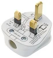 PLUG, UK, 13A, PK20 9518 BOX OF 20