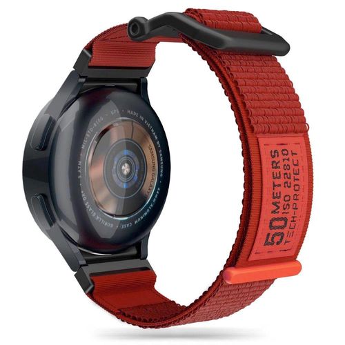 Tech-Protect Scout Strap for Samsung Galaxy Watch 4 / 5 / 5 Pro / 6 / 7 / FE - Orange, Tech-Protect 5906203694792 5906203694792