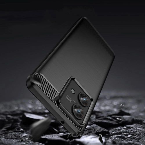 Tech-Protect TPUCarbon Case for Motorola Edge 40 Neo - Black, Tech-Protect 5906203695416 5906203695416