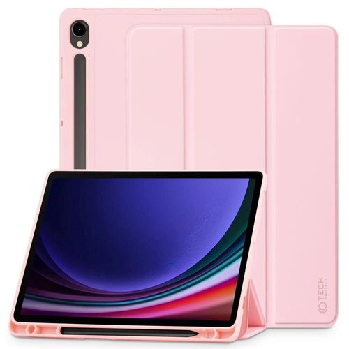 Tech-Protect SC Pen Case for Samsung Galaxy Tab S9 FE 10.9&quot; X510 / X516B - Pink, Tech-Protect 5906203695867 5906203695867