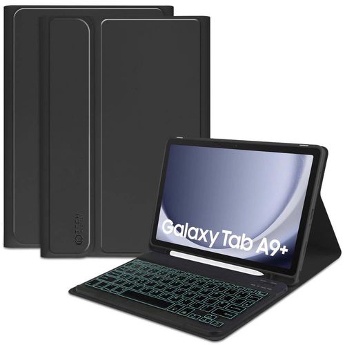 Tech-Protect SC Pen + Keyboard Case with Keyboard for Samsung Galaxy Tab A9+ 11&quot; X210 / X215 / X216 - Black, Tech-Protect 5906203696208 5906203696208