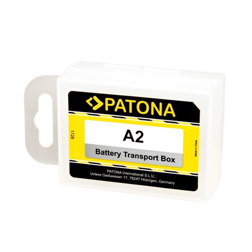 PATONA battery storage box for Canon NP-LPE6NH NP-FZ100 NP-FW50, PATONA 1728 4055655239592