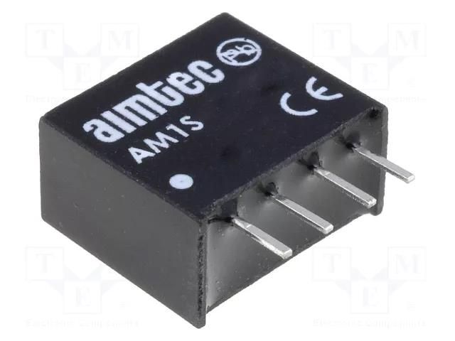 Converter: DC/DC; 1W; Uin: 4.5÷5.5VDC; Uout: 24VDC; Iout: 42mA; SIP4 AIMTEC AM1S-0524SZ