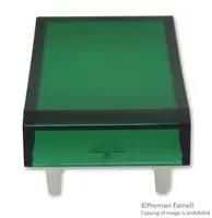 LENS, GREEN, 18X24MM, FOR D16 50-002-02
