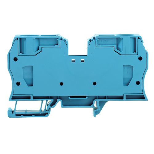 Feed-through terminal block, Tension-clamp connection, 35 mm², 800 V, 125 A, Number of connections: 2 Weidmuller 1739630000 04008190957087