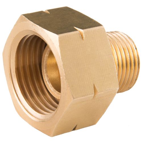 Reduction adapter from a gas cylinder 21.8mm L - 3/8&quot; L, Meva 1013119 1013119