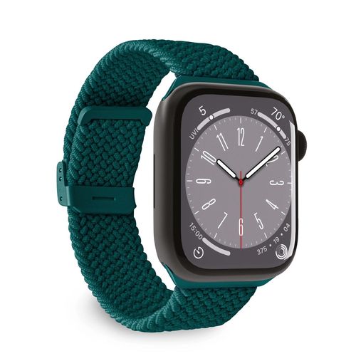 Puro Loop Nylon Strap for Apple Watch 42 / 44 / 45 / 49 mm - Dark Green, Puro PUAW44LOOPDKGRN PUAW44LOOPDKGRN