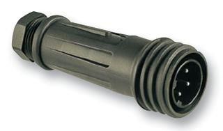 CIRCULAR CONNECTOR, RCPT, 3POS, SCREW EXP-0921/03/S