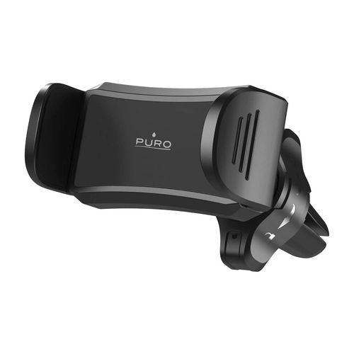 Puro Spring 2 Smartphone Holder for Air Vent - Black, Puro Elektrik PUSH10BLK PUSH10BLK