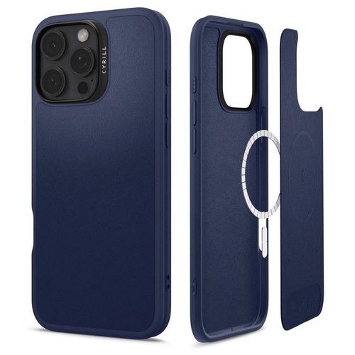 Spigen Cyrill Kajuk MagSafe iPhone 16 Pro Case - Navy Blue, Spigen 8809971232890 8809971232890