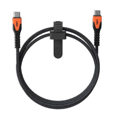 UAG Rugged Cable USB-C 60W 1.5m - Orange, UAG 9B4413114097 9B4413114097