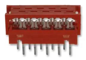 CONNECTOR, PLUG, 10POS, 2ROW, 1.27MM 1-215570-0