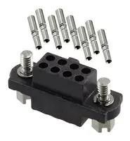 SOCKET, CRIMP, DIL, L/BORE, 8WAY M80-4600842