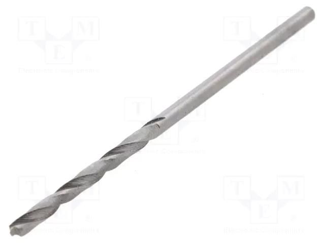Drill bit; for metal; Ø: 2mm; high speed steel; Features: hardened DONAU ELEKTRONIK D-HSS20