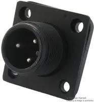 SOCKET, CHASSIS, 3WAY C90-3102R10SL-3P