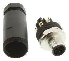 CIRCULAR CONNECTOR, PLUG, 8WAY, CABLE 99-0487-12-08