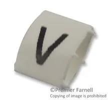 CABLE MARKER, H/S, 3/1, V, PK100 LHS3-1TW/V