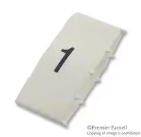 CABLE MARKER, H/S, 6/2, 1, PK100 LHS6-2TW/1