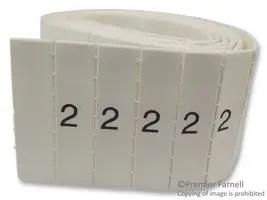 CABLE MARKER, H/S, 12/4, 2, PK100 LHS12-4TW/2