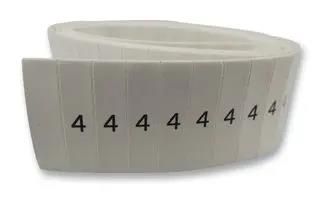 CABLE MARKER, H/S, 12/4, 4, PK100 LHS12-4TW/4