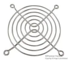 FAN FINGER GUARD, METAL, 92MM, SILVER MCSC92-W2