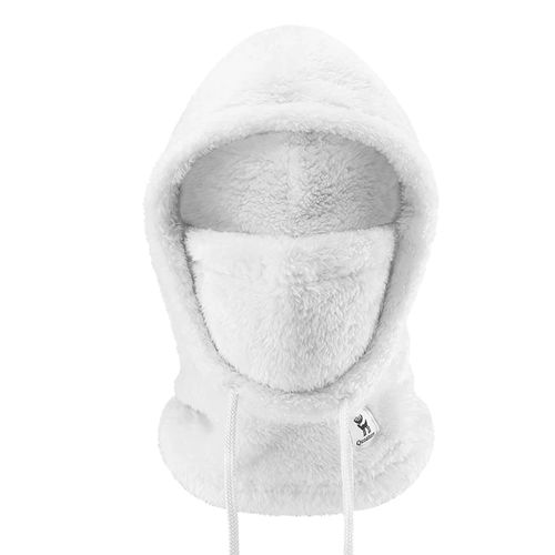 Qunature Arctic Velvet Ski Balaclava Size M - White, Qunature 5907769366741 5907769366741