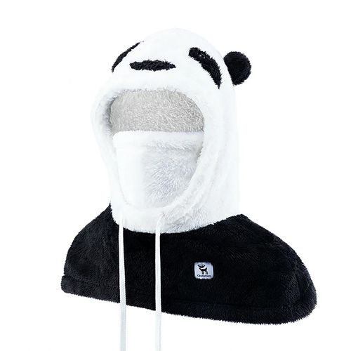 Qunature Panda Ski Balaclava for Kids/Adults Size M - Black/White, Qunature 5907769366680 5907769366680