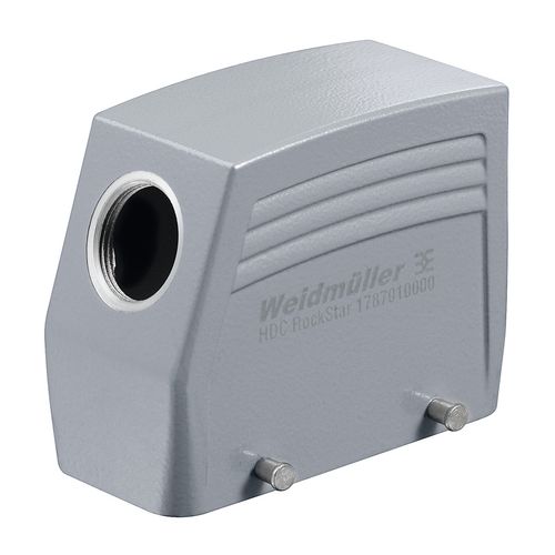 Housing (industry plug-in connectors), Cable entry from side, Plug housing, Side-locking clamp on lower side, Size: 6, IP65 (in plugged condition) Weidmuller 1787000000 04032248204243