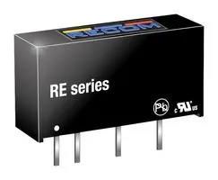 DC/DC, UNREG, 1W, 1KV, 5V, SIP7 RE-2405S