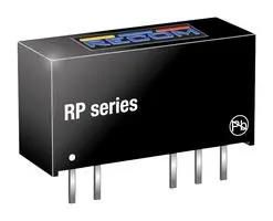 DC/DC, UNREG, 1W, 5.2KV, 15V, SIP7 RP-0515S