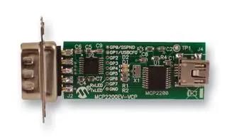 USB TO RS232, DEMO BOARD MCP2200EV-VCP