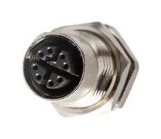 SENSOR CONN, RCPT, 8POS, M12, PANEL 859-X08-203R0R4.