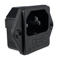 CONNECTOR, POWER ENTRY, PLUG, 10A 719W-00/04