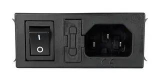 CONNECTOR, POWER ENTRY, PLUG, 6A 762-18/002
