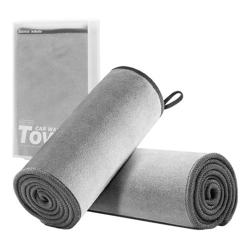 Baseus Easy life car washing towel (40 x 40 cm, 2 pcs) Gray, Baseus CRXCMJ-0G
