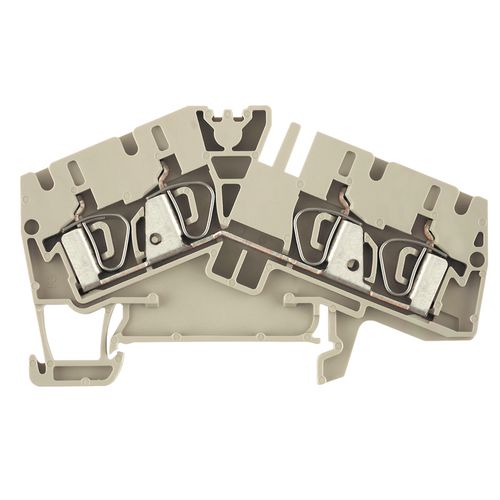 Feed-through terminal block, Tension-clamp connection, 4 mm², 800 V, 32 A, Number of connections: 4 Weidmuller 1806980000 04032248279319