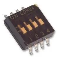 SWITCH, DIP,  4WAY 1571983-5