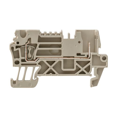 Feed-through terminal block, Tension-clamp connection, 2.5 mm², 500 V, 24 A, Number of connections: 2 Weidmuller 1815070000 04032248369980