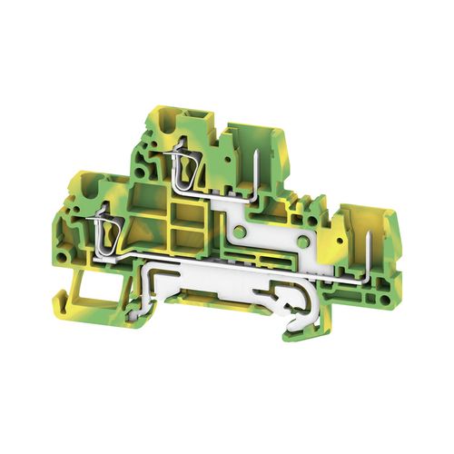 Multi-tier modular terminal, Tension-clamp connection, 2.5 mm², 500 V, 24 A, Number of levels: 2, dark beige Weidmuller 1815170000 04032248340798