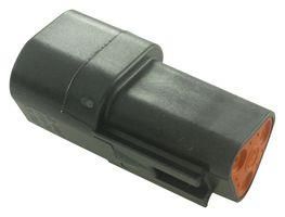 RECEPTACLE, DT, THIN WALL, 3 WAY, PIN DT043P-CE02